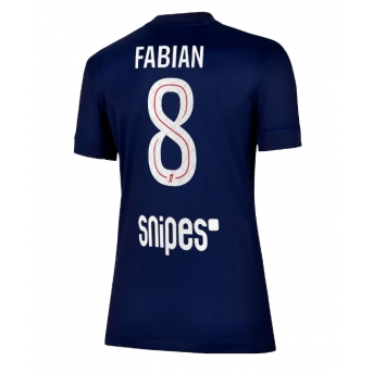 Billige Fotballdrakt Paris Saint-Germain Fabian Ruiz #8 Replika Hjemmedrakt Dame 2025-26 Kortermet